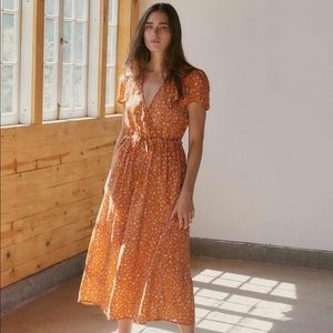 Christy Dawn Dawn Dress Tangerine Calico